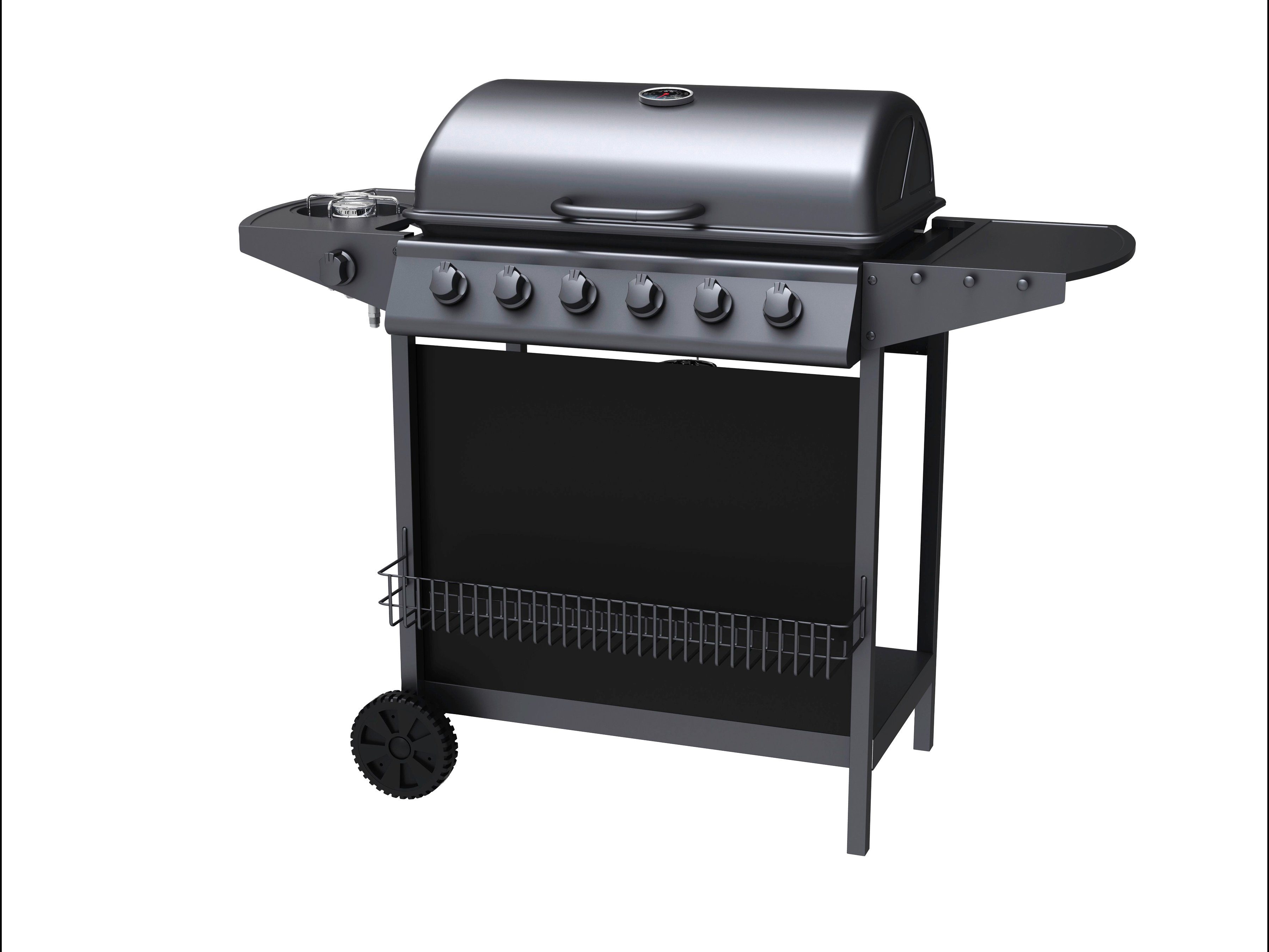 Tepro Gasgrill Hampton 6, BxTxH: 122,5x55,4x97,7 cm