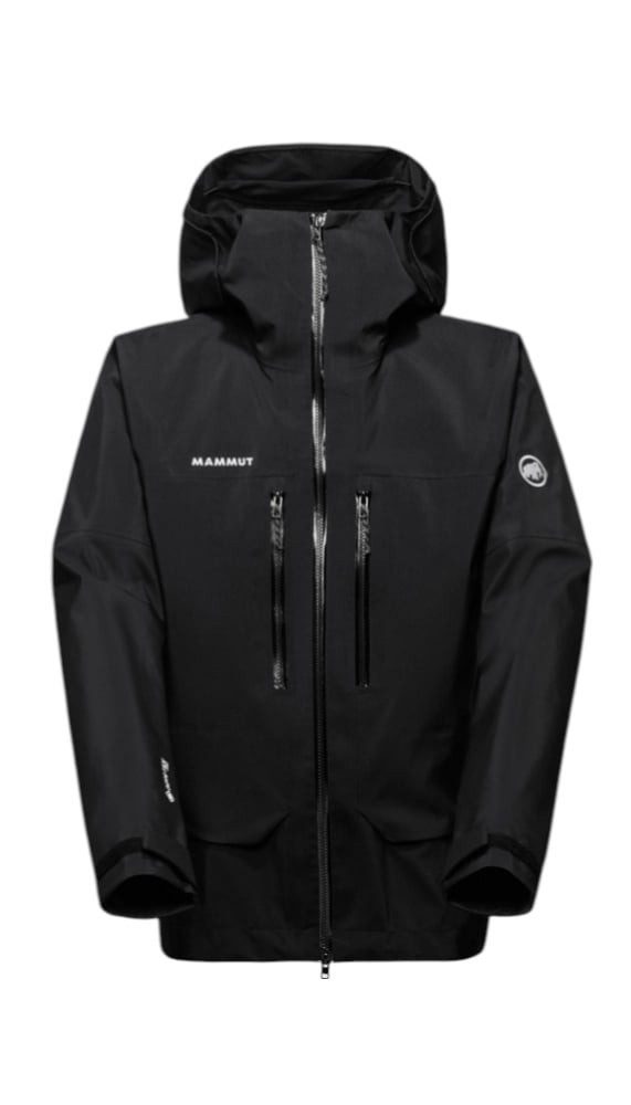Softshelljacke Hardshell-Alpinjacke Crater Pro HS Hooded (Bergsteigen, wasserdicht)