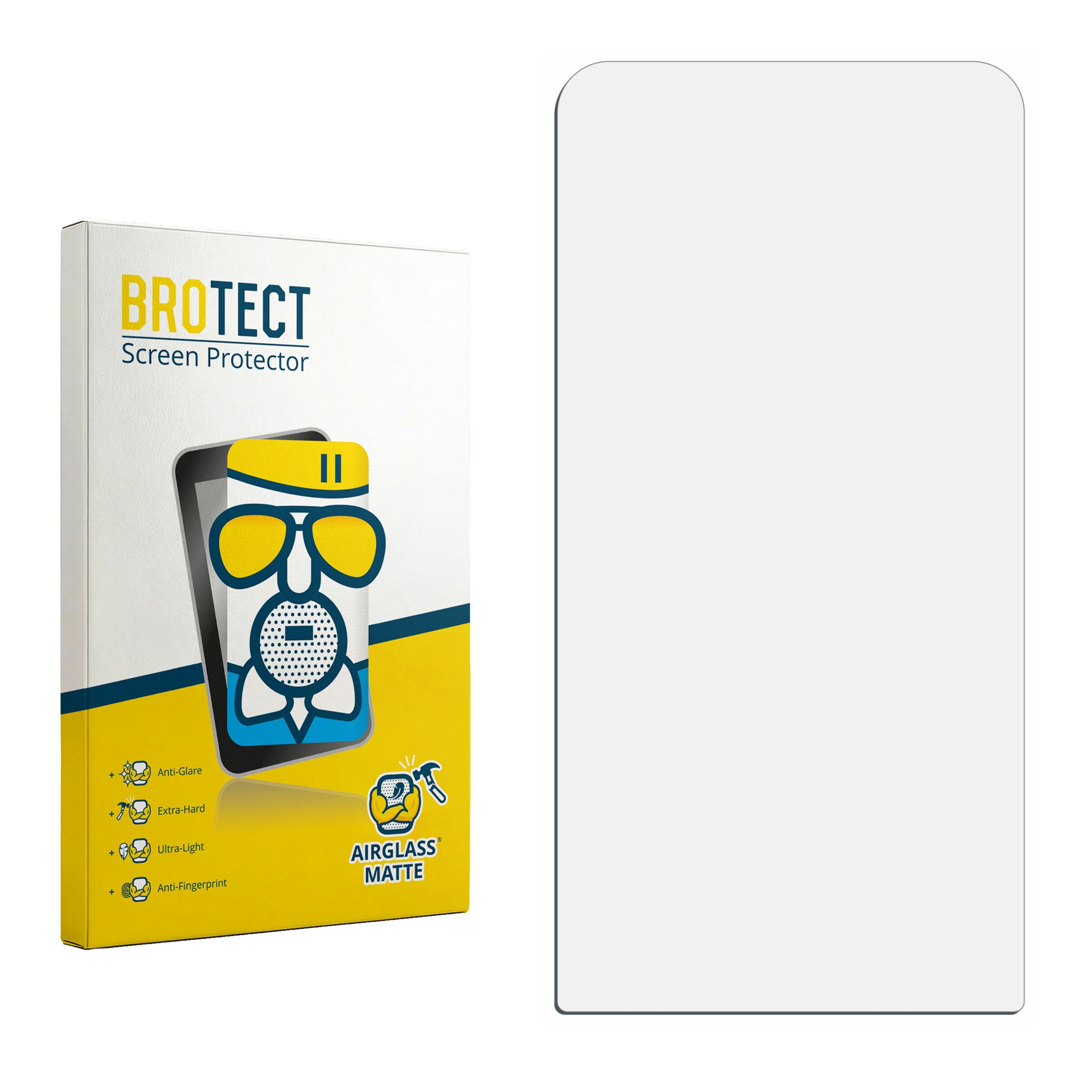 BROTECT Displayschutzglas Folie für Tenways CGO600 Pro, Schutzfolie Glas Panzer Display Schutz matt