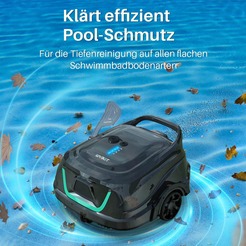 WYBOT Poolroboter A1 Kabelloser Pool-Saugroboter, Doppelfilter, günstig online kaufen