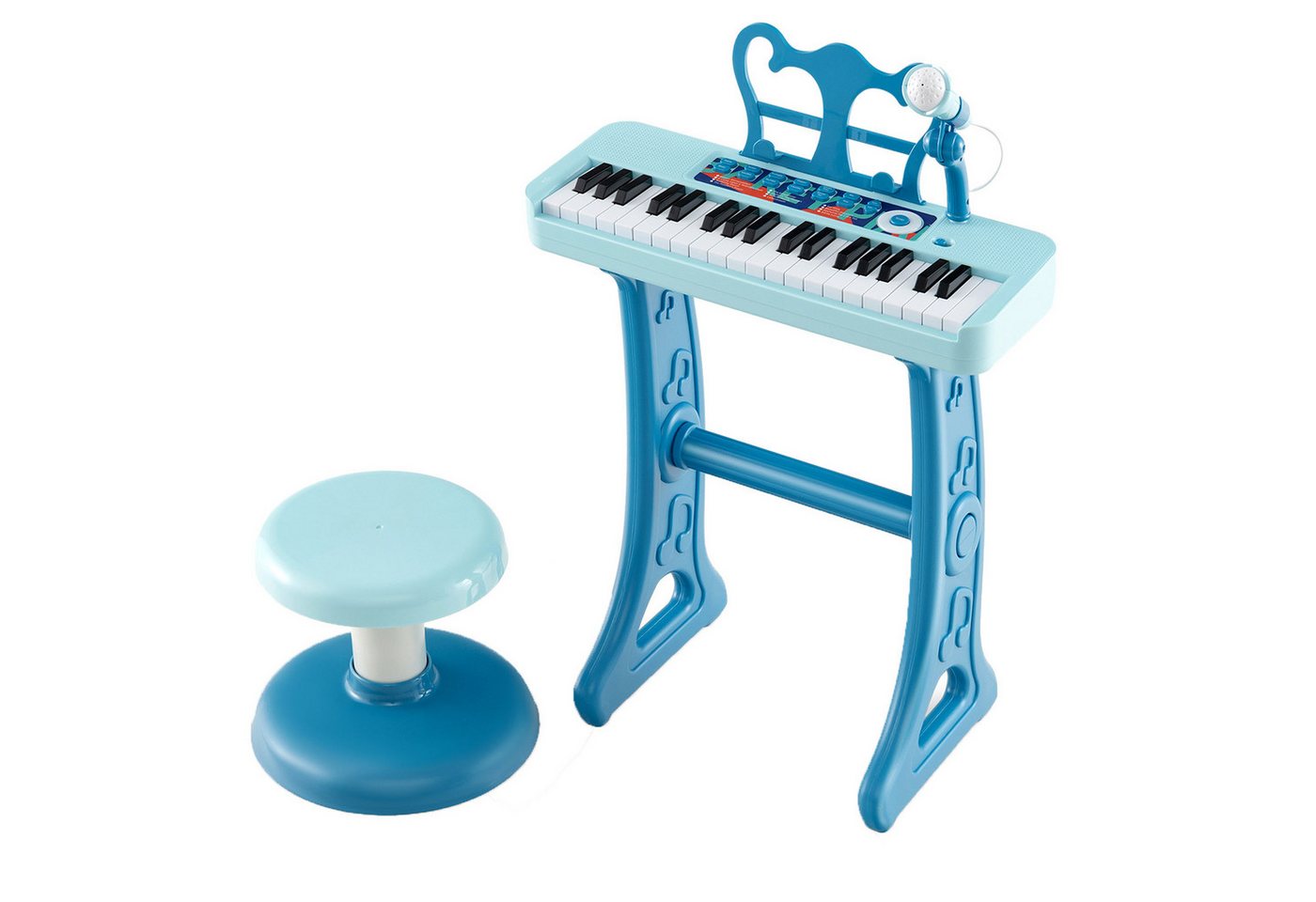 COSTWAY Digitalpiano 37 Tasten Spielzeug-Musikinstrument, abnehmbar
