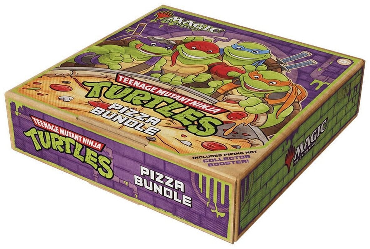 Magic the Gathering Sammelkarte Teenage Mutant Ninja Turtles Pizza Bundle Englisch