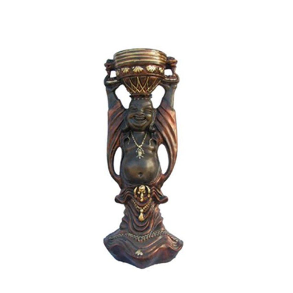 Xlmoebel Buddhafigur Deko Figur Statue Skulptur 62 cm für Garten und Terrasse, Made in Europa