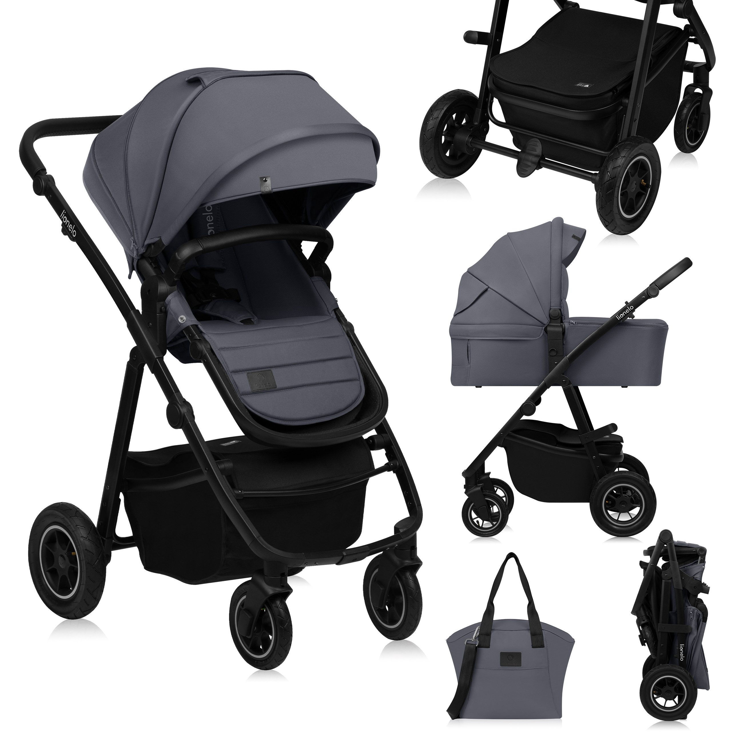 Kombi-Kinderwagen AMBER PLUS 2IN1