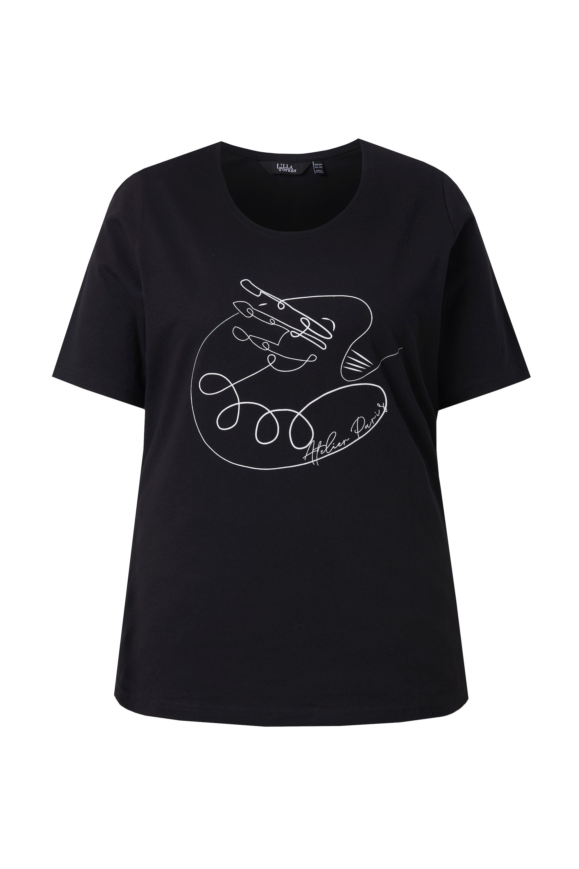 T-Shirt T-Shirt Motivdruck Classic Rundhals Halbarm