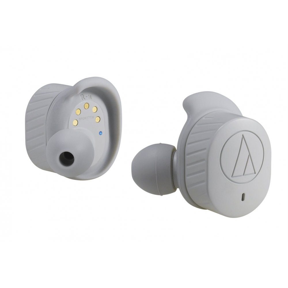 audio-technica ATH-SPORT7TW True Wireless IE Headphones grey Навушники-вкладиші
