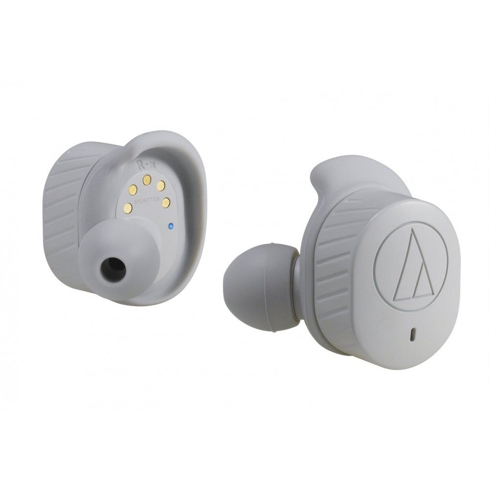 audio-technica ATH-SPORT7TW True Wireless IE Headphones grey Наушники-вкладыши