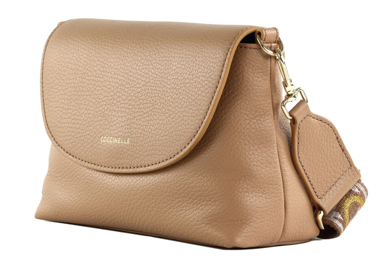 COCCINELLE Umhängetasche Mini Crossbody Bag, aus echtem Rindsleder