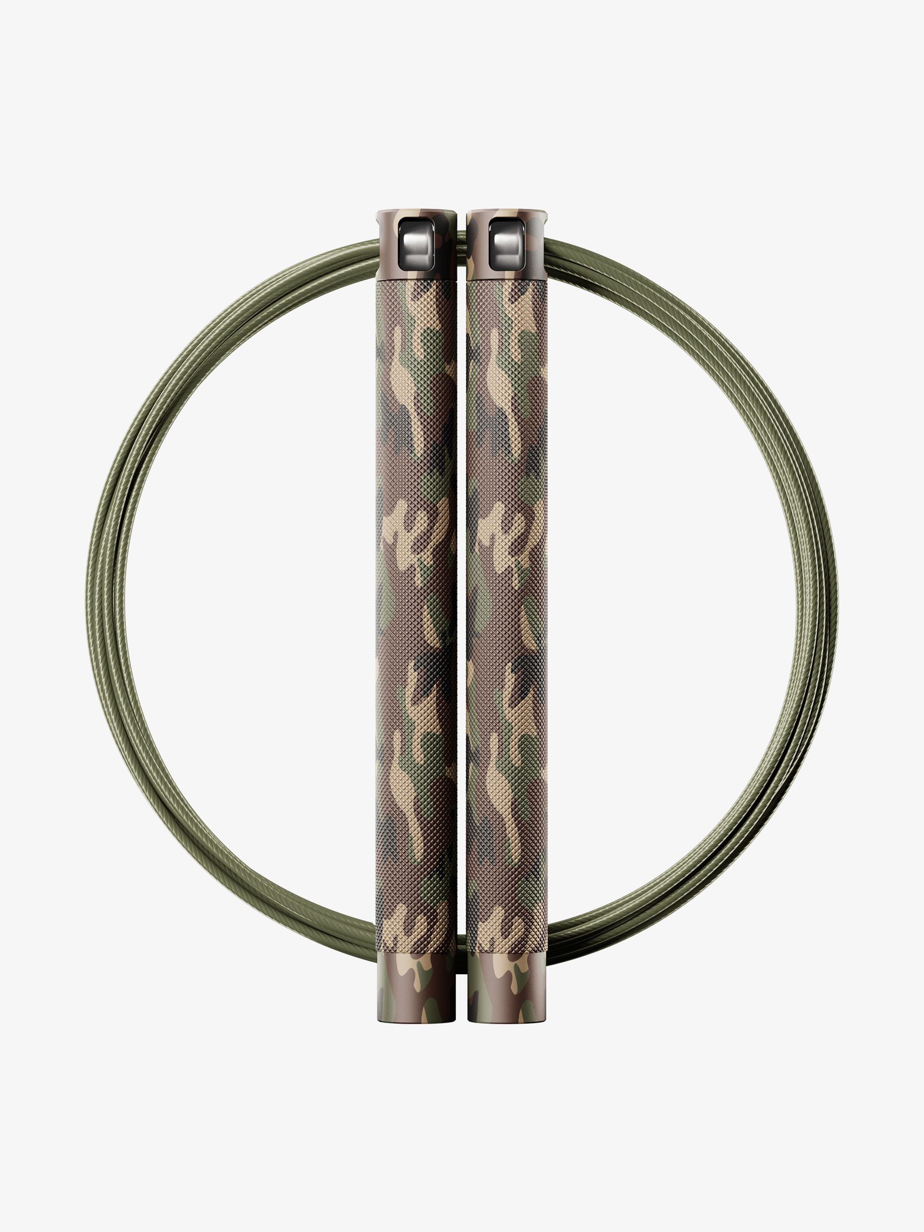 RPM Training Springseil RPM Fitness Session4 - Woodland Camo, Premium-Sprungseil, Training, Verstellbare Длина, Schnellrotation