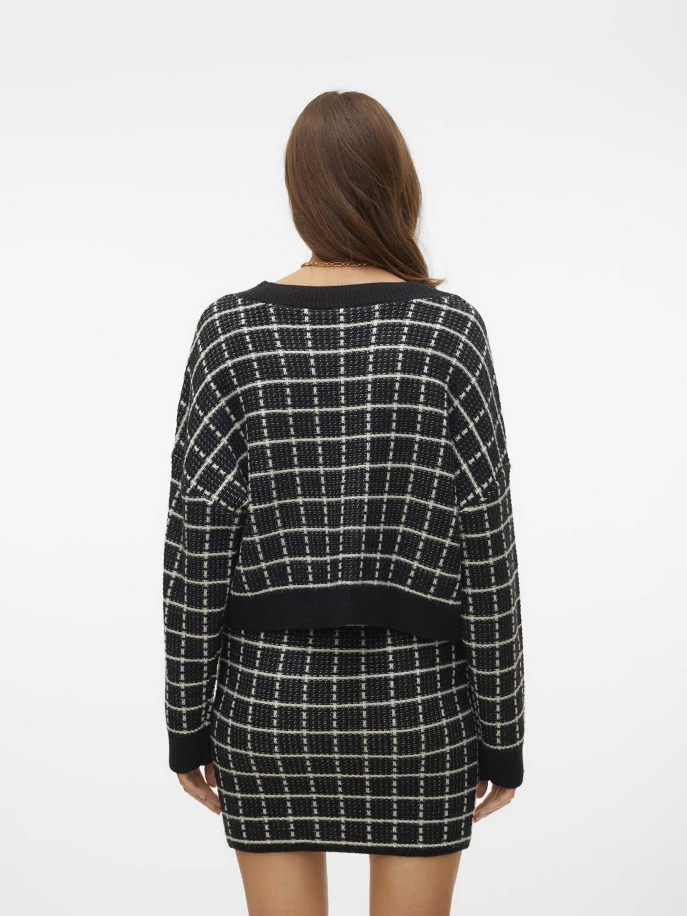 Vero Moda Strickjacke VMKIA (1-tlg) Plain/ohne Details