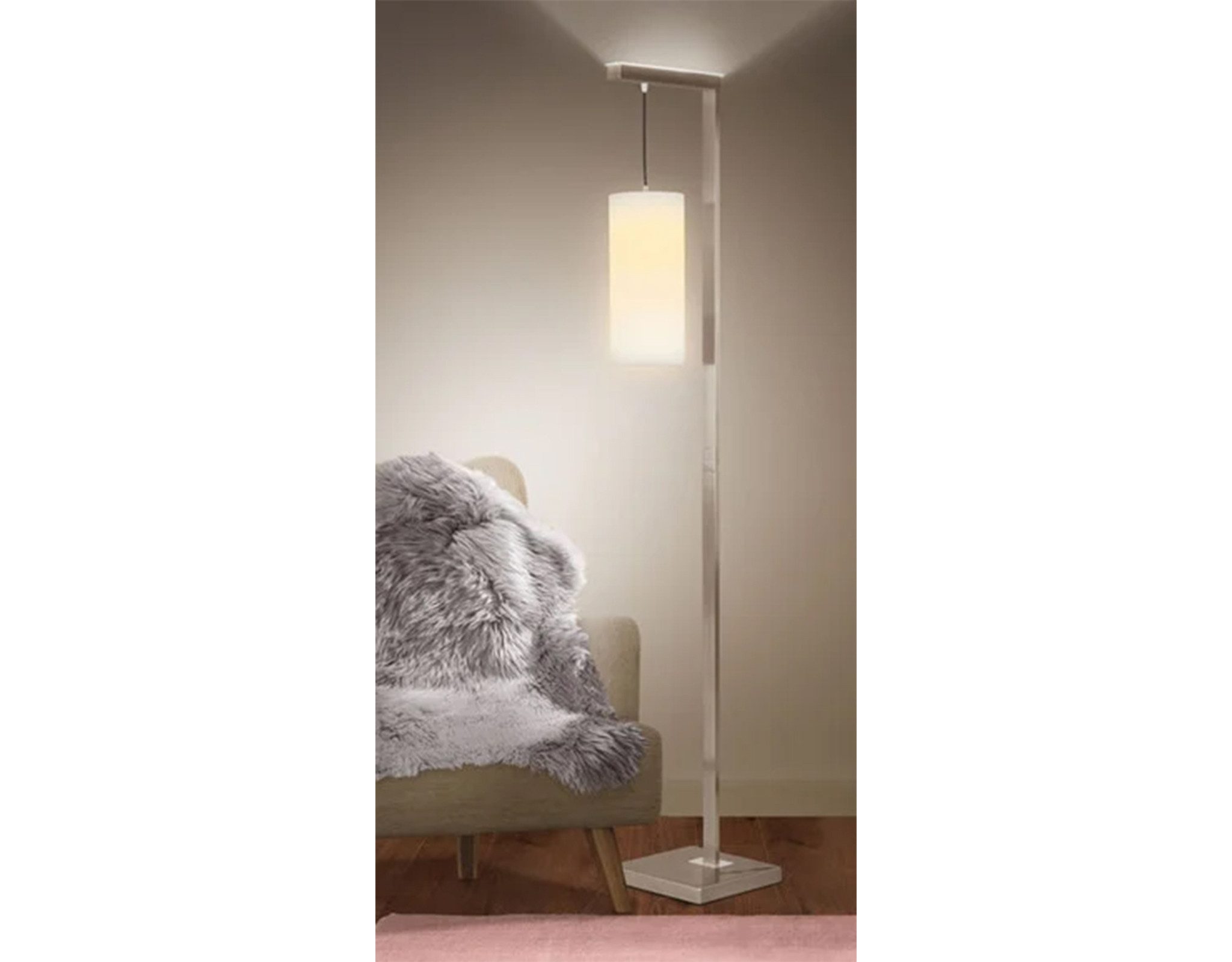 Livarno home Stehlampe Livarno Home Stehleuchte Lampe LED H 180 cm Textilsc günstig online kaufen