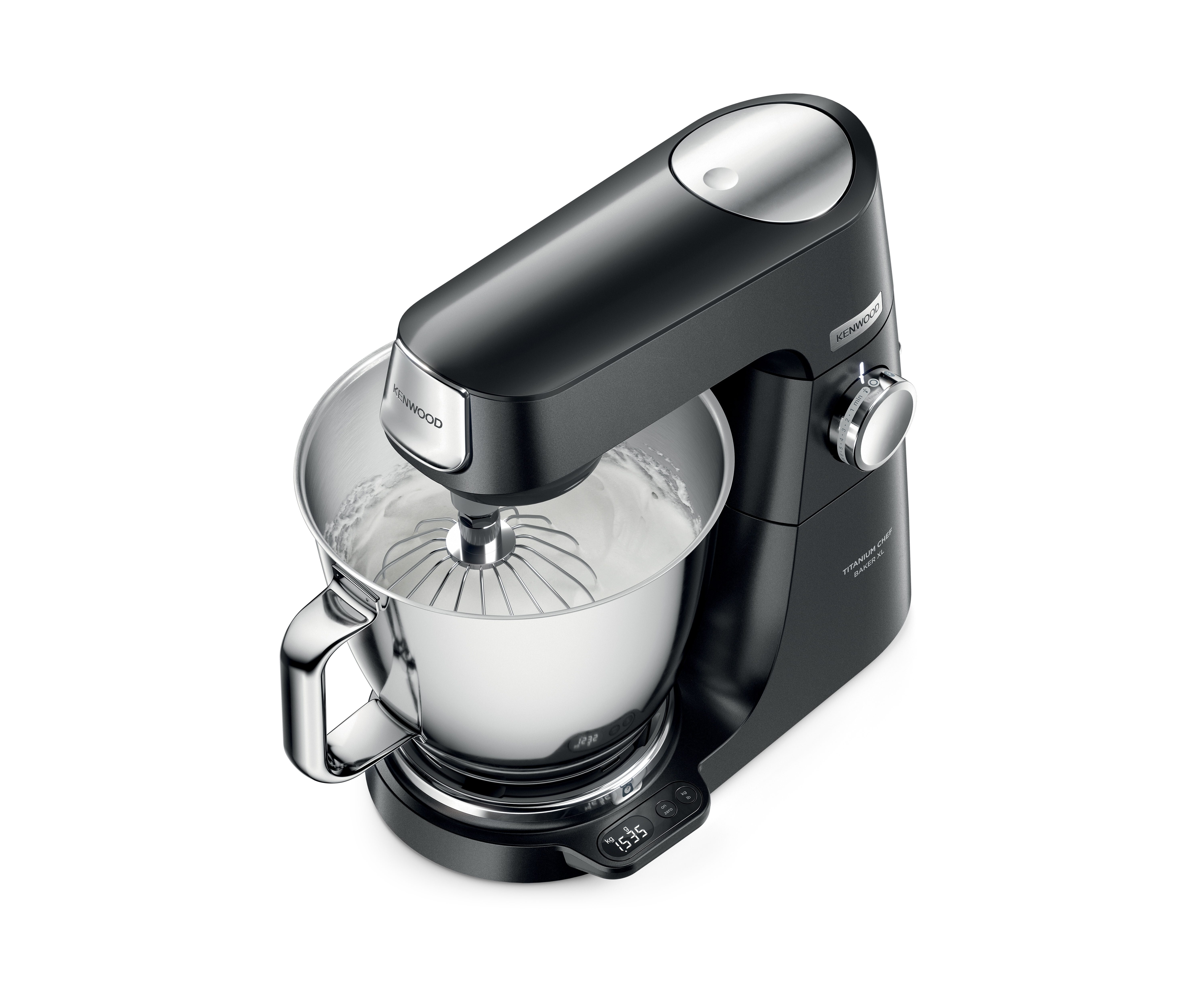 KENWOOD Küchenmaschine Titanium Chef Baker XL KVL85.004BK, 1200 W, 7 l Schüssel