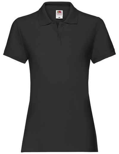 Fruit of the Loom Poloshirt Fruit of the Loom Premium Polo Lady-Fit