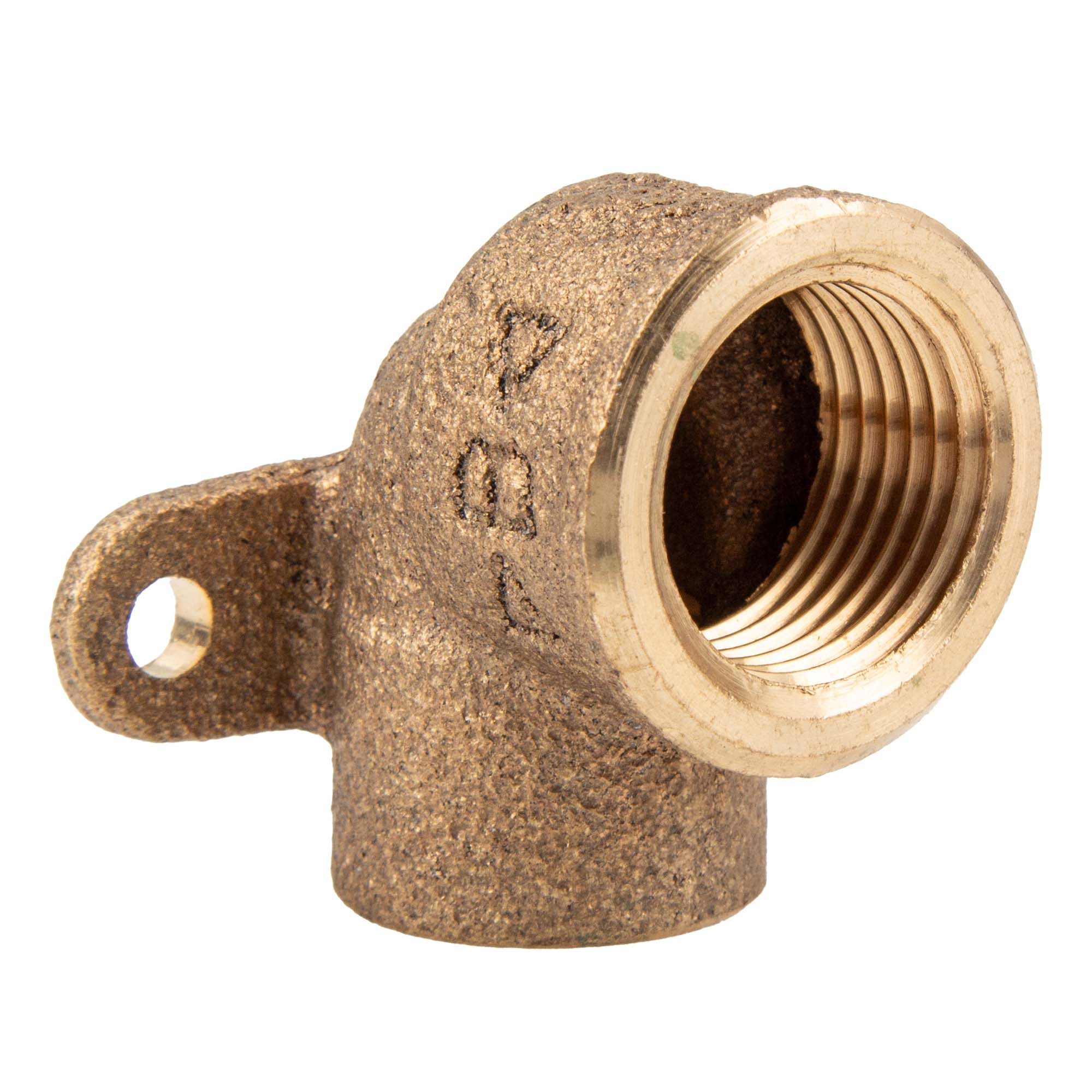 Conex Bänninger Lötfitting Rotguss-Wandscheibe mit IG - Typ 4471G, DVGW, 12 mm x 1/2 Zoll