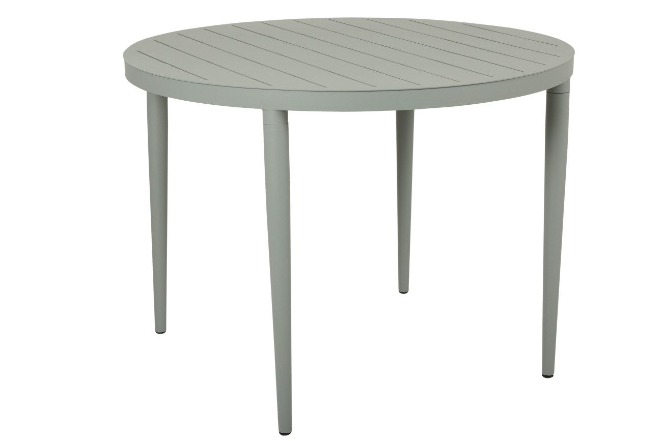 Brafab Esstisch Bigby Ø 100 cm, Hellgrün, Geeignet für 3-4 Personen