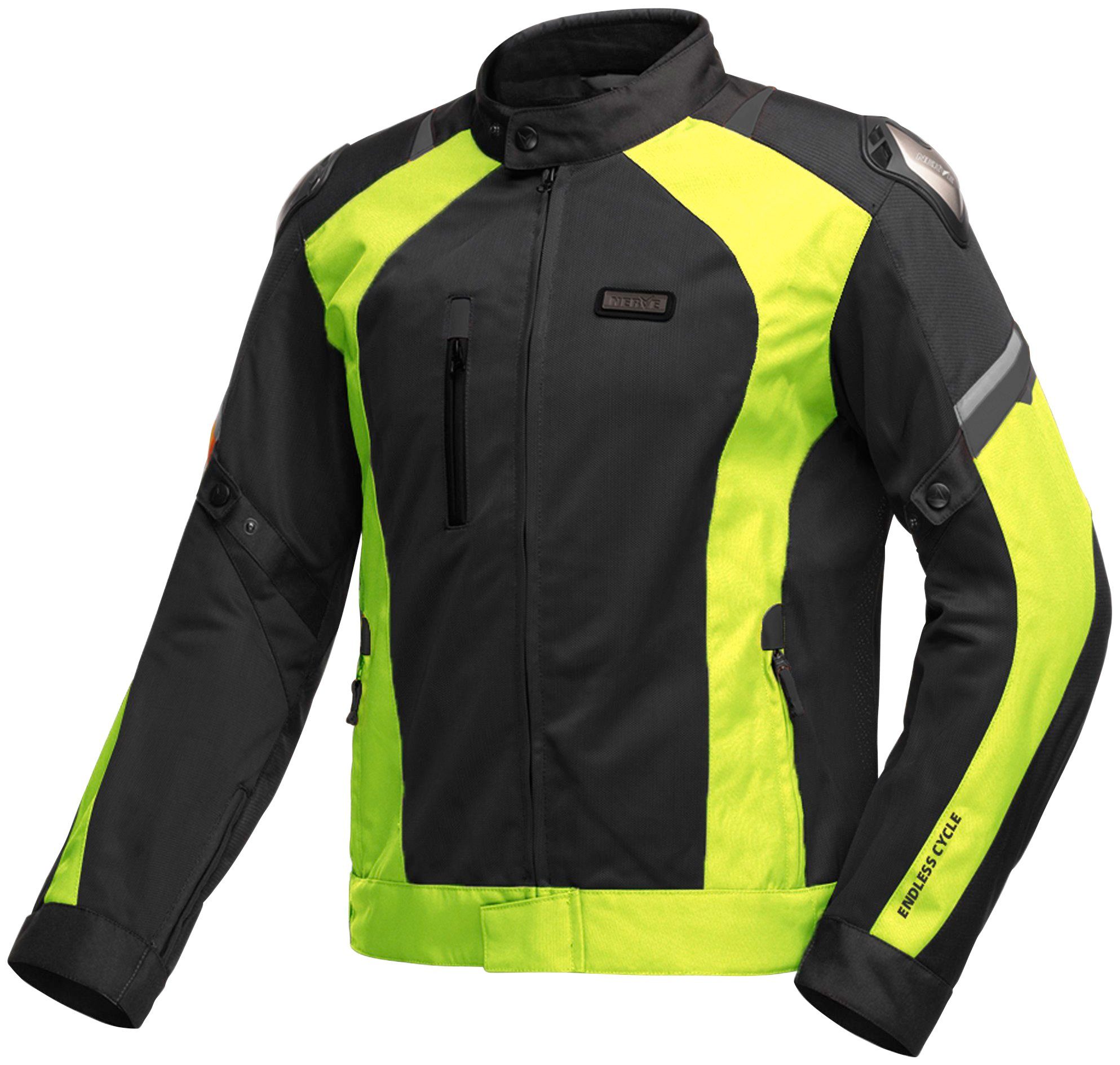 NERVE Motorradjacke Latitude Sommerjacke, mit Belüftungssystem AirVentSystem™, allergikergeeignet