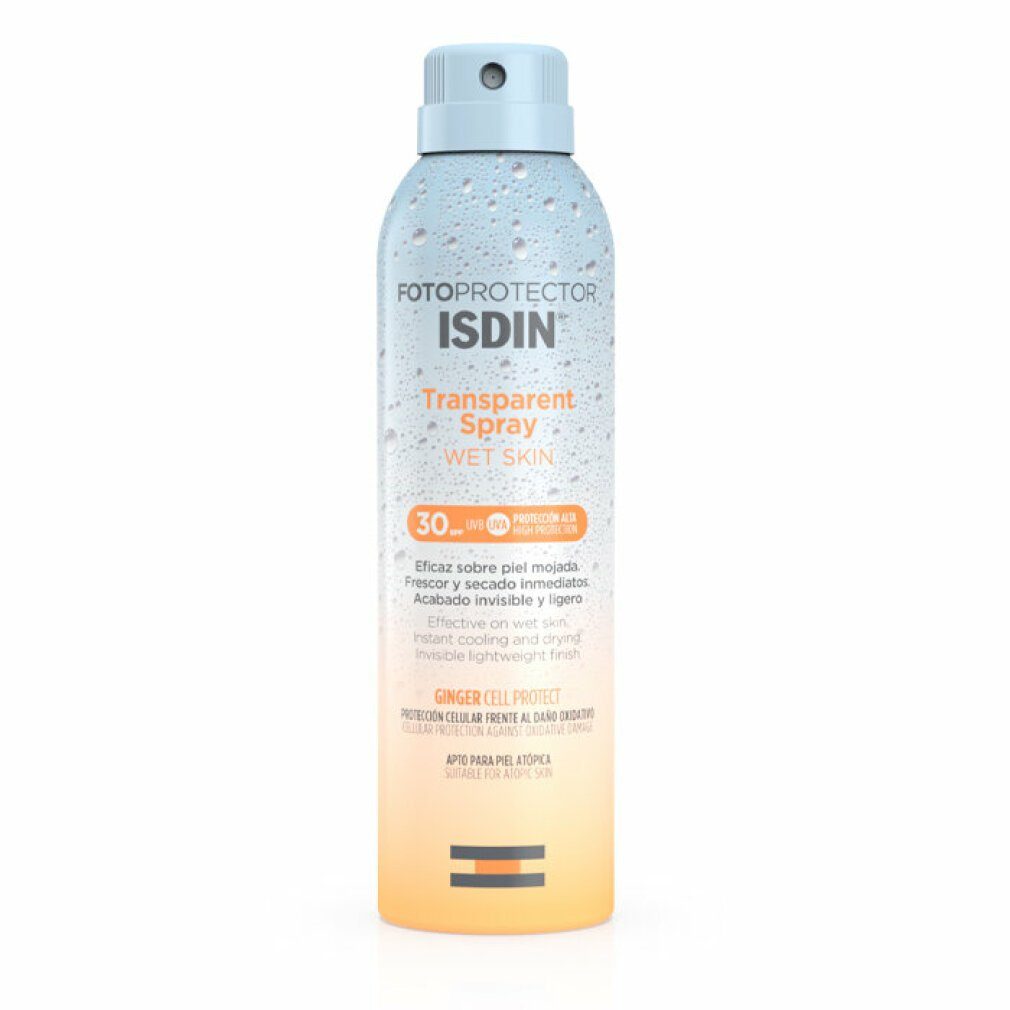 Isdin Sonnenschutzcreme Fotoprotector Transparentes Spray Nasse Haut 30spf 250ml