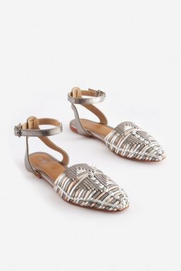 Next Forever Comfort® Spitze, flache Schuhe mit Riemen Sandale (1-tlg)