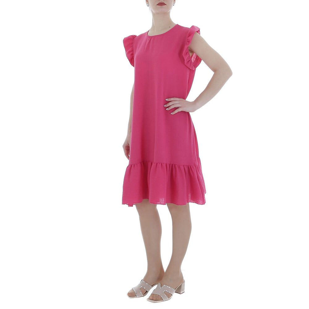 Ital-Design Sommerkleid Damen Freizeit (86164360) Rüschen günstig online kaufen