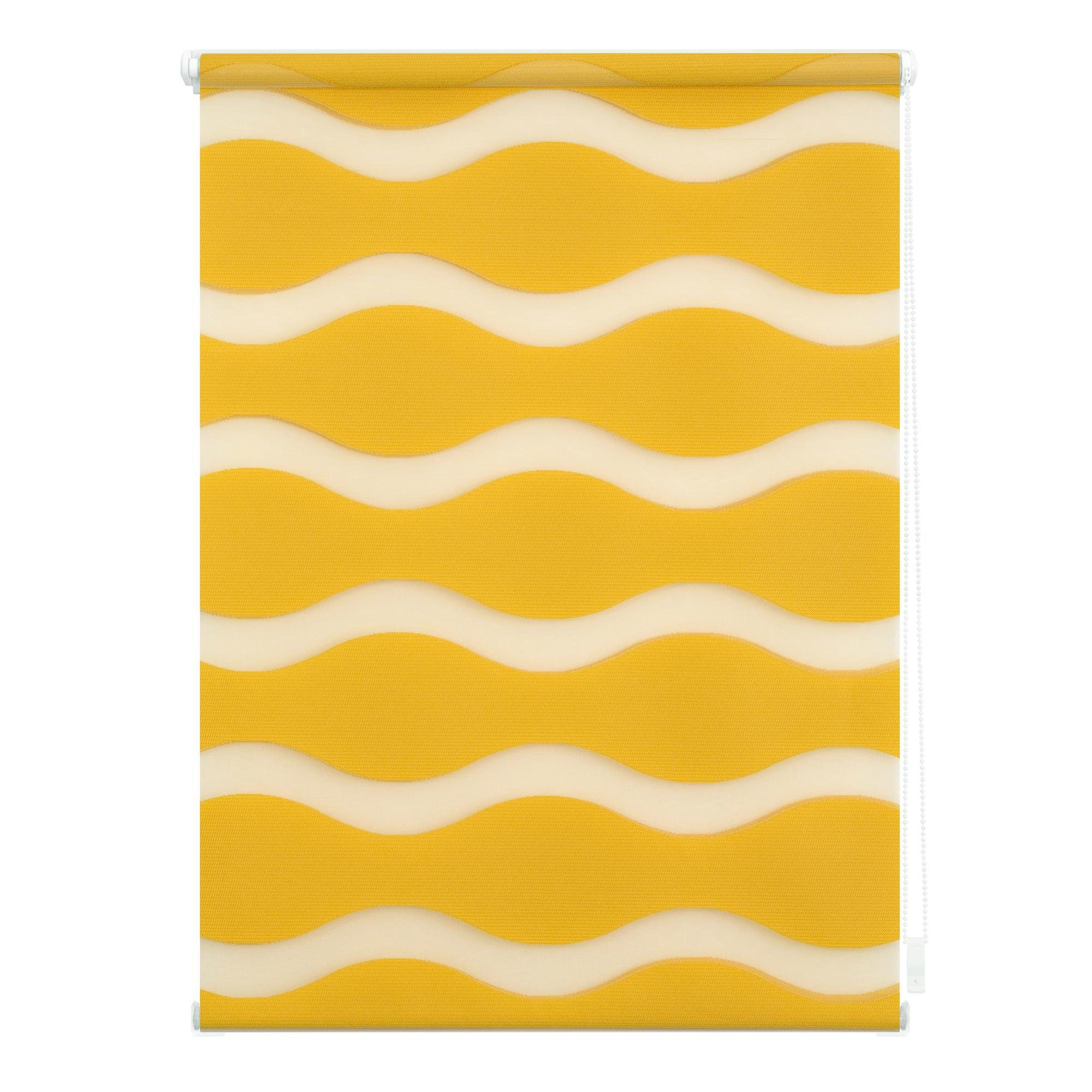 Doppelrollo Welle Klemmfix, ohne Bohren, LICHTBLICK ORIGINAL, halbtransparent, mit Bohren/ohne Bohren, freihängend, Klemm- oder Schraubmontage, Lichtdurchlässig und blickdicht, Klemmbar, unkomplizierte Montage