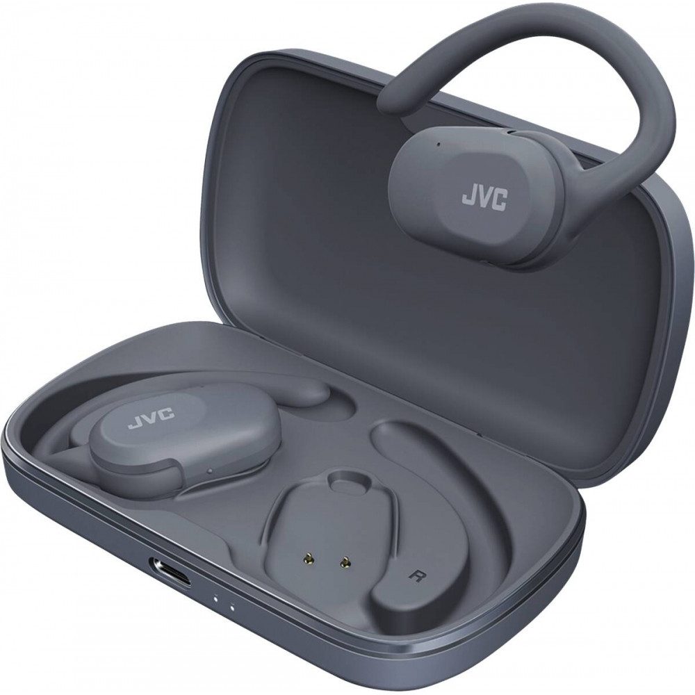 JVC Kopfhörer (Federleicht, bis zu 26 Std. Akkulaufzeit, IPX4 wasserfest, Bluetooth, Wasser- und schweißfest nach IPX4)