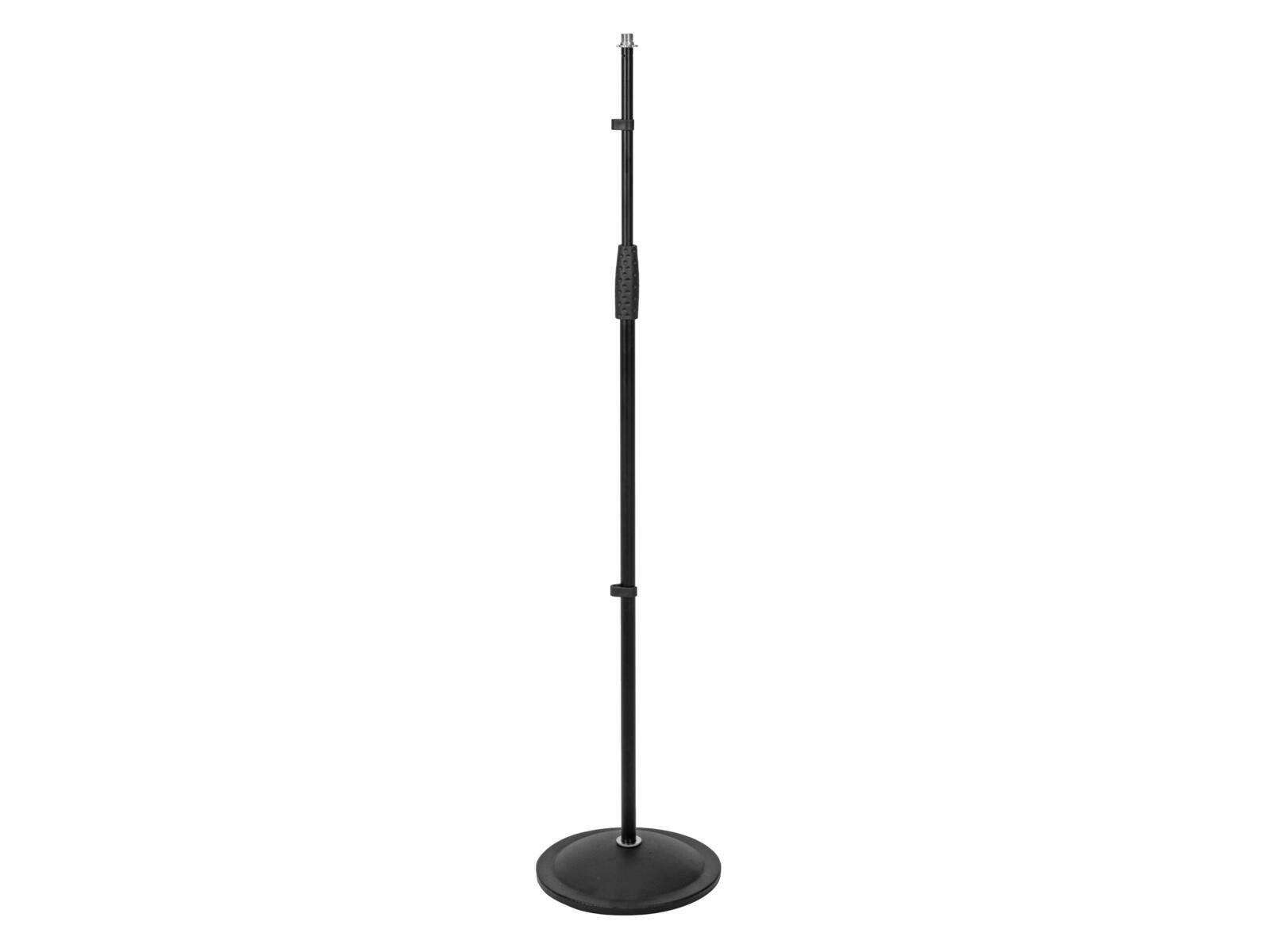Mikrofon OMNITRONIC Mikrofonstativ 85-157cm sw