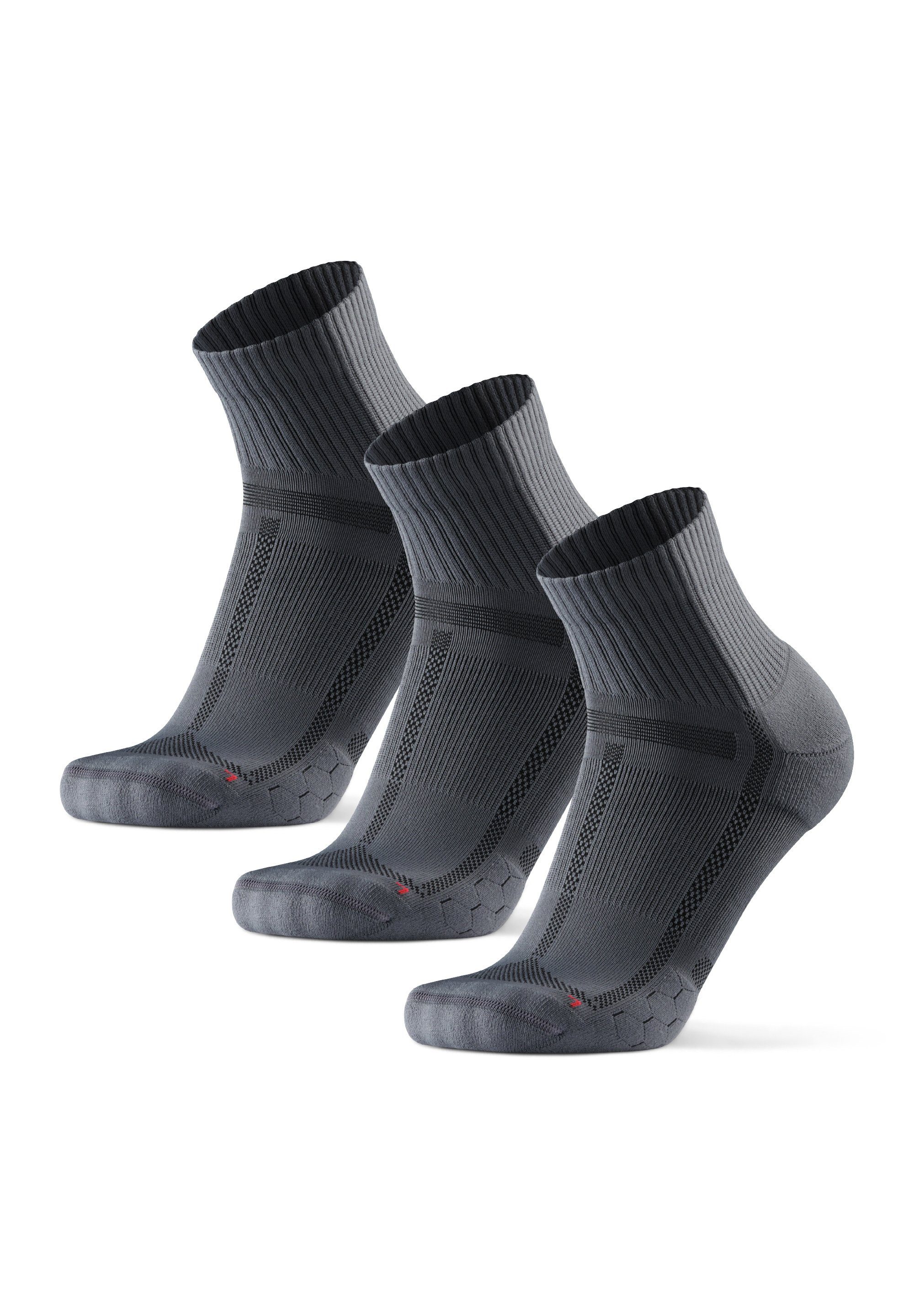 DANISH ENDURANCE Laufsocken Long Distance (Packung, 3-Paar) Anti-Blasen, Technisch