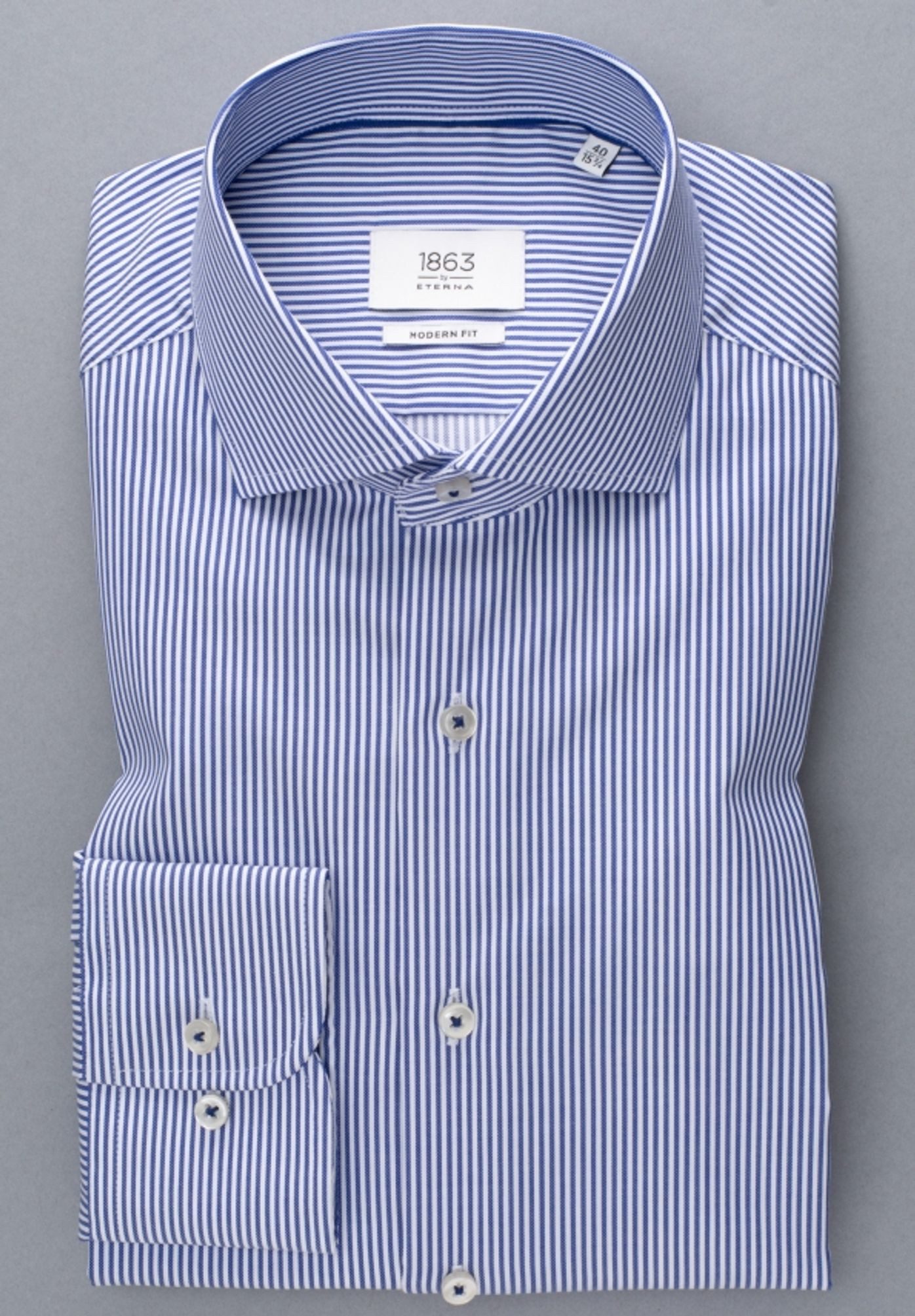 Eterna Langarmhemd Modern Fit modern FitHaifisch