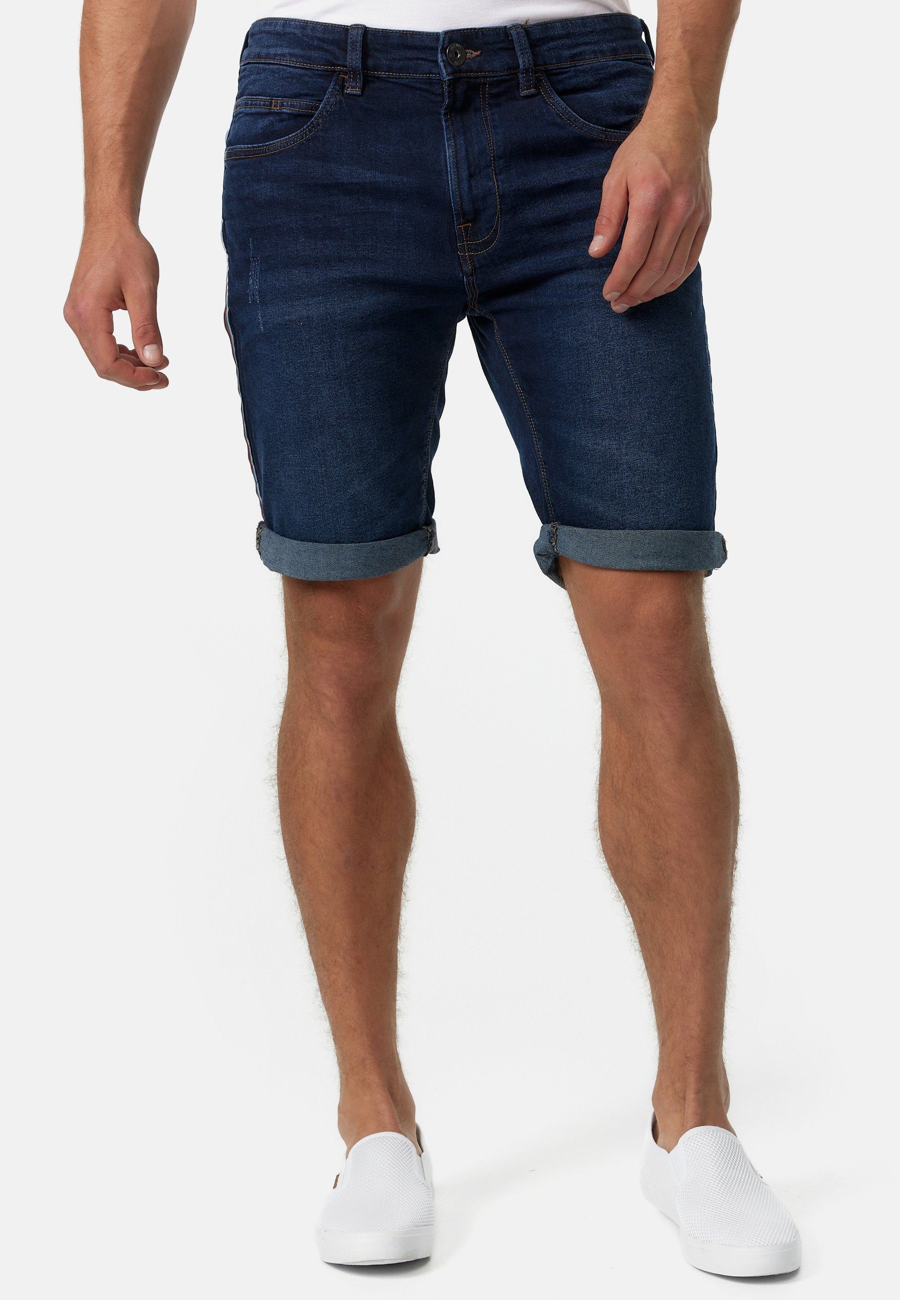 Indicode Jeansshorts Fife günstig online kaufen