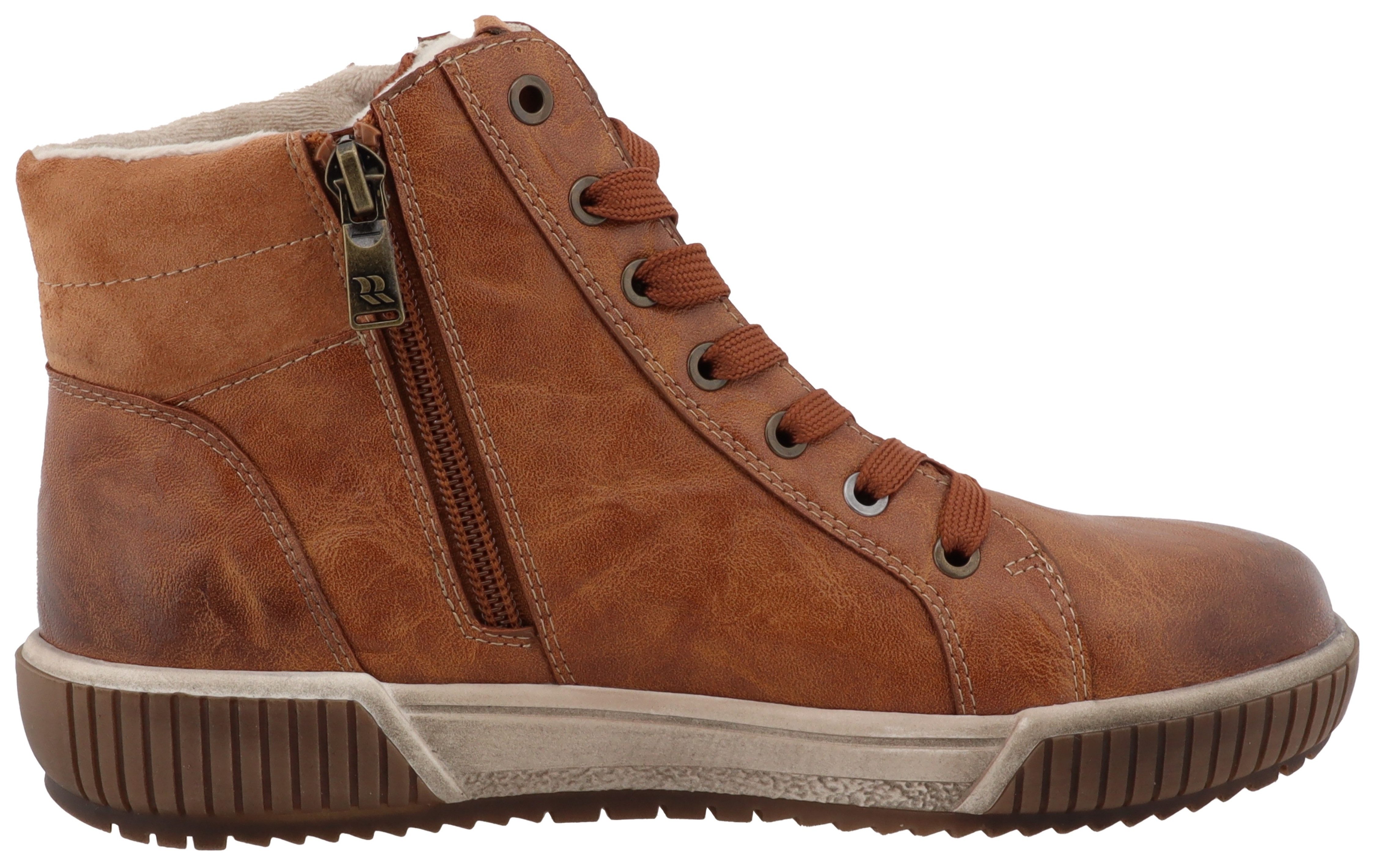 Romika Winterboots, Plateau, Schnürboots in Bequemweite günstig online kaufen