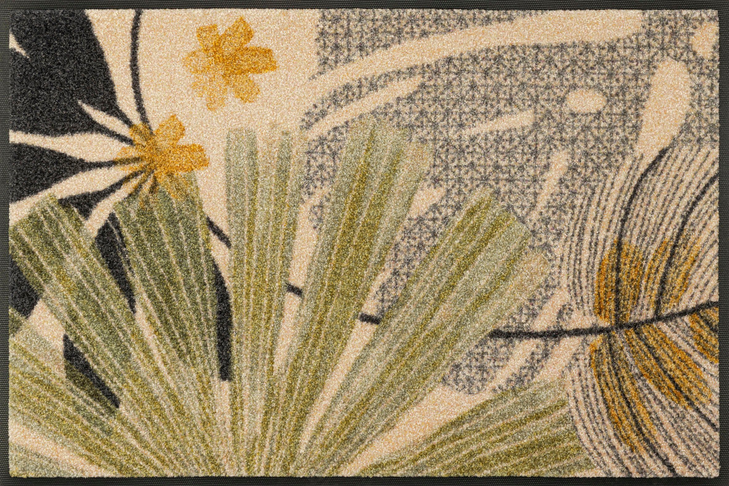 wash+dry by Kleen-Tex Fußmatte Garden Soul, rechteckig, Höhe: 7 mm