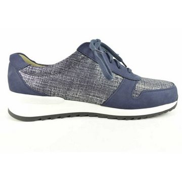 Finn Comfort blau Schnürschuh (1-tlg)