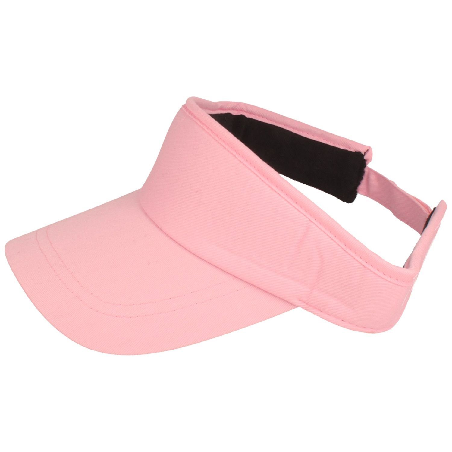 Balke Visor einfarbig mit Klettverschluss aus reiner Baumwolle