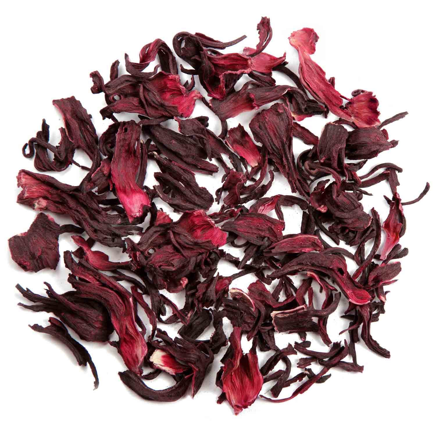 tea exclusive Tee Hibiskusblüten Tee, BIO, 150g, sehr fruchtig und aromatisch mit einer angenehmen, charakteristischen