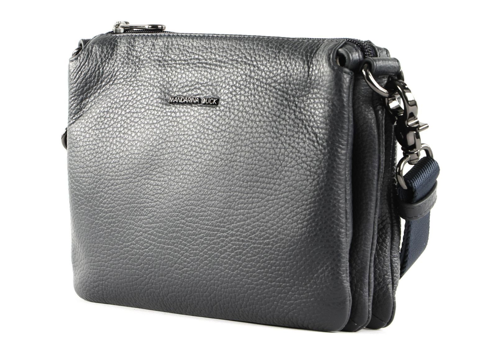 Mandarina Duck Umhängetasche Crossbody Bag, aus echtem Rindsleder