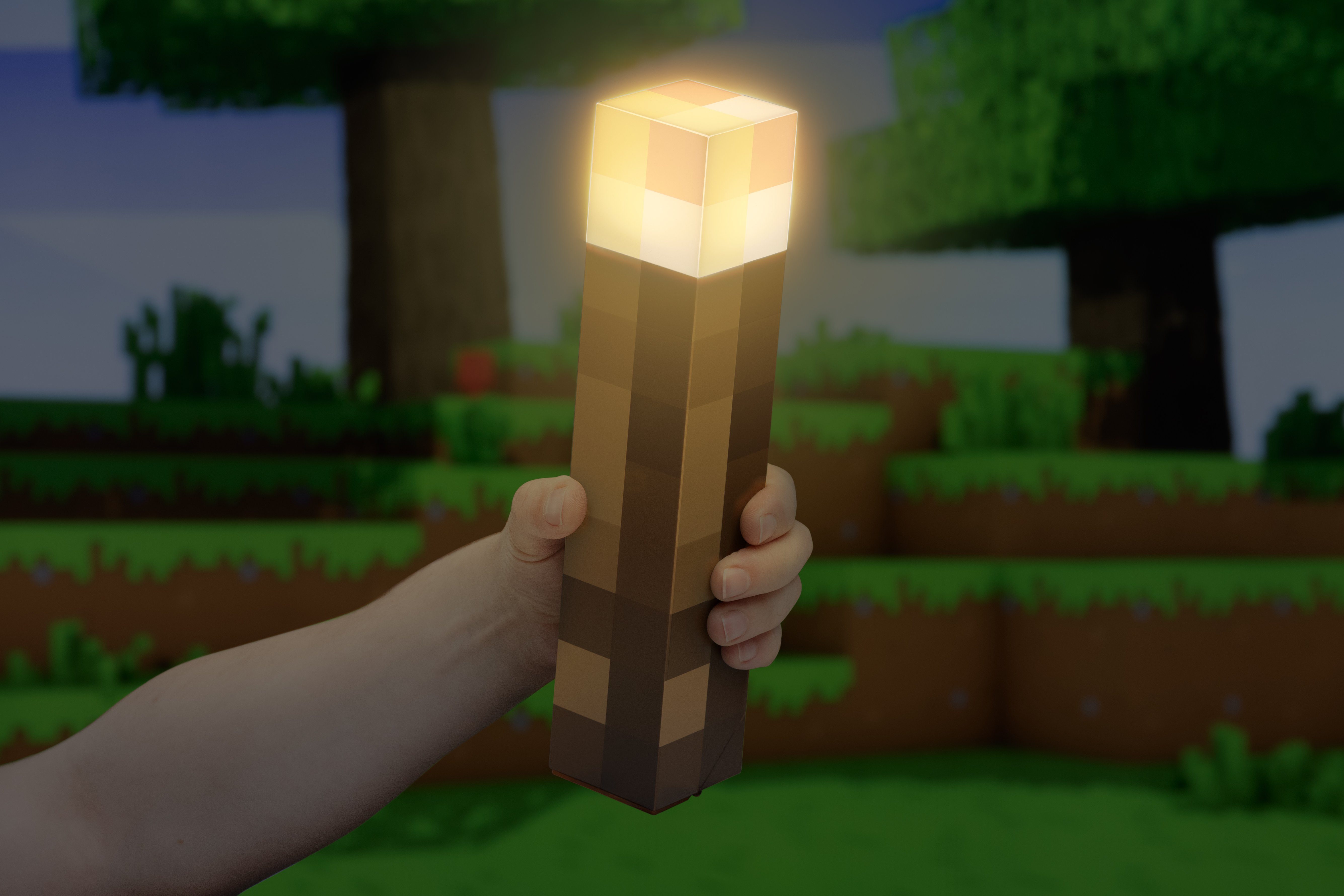LED Leuchte Dekolicht Minecraft Fackel Paladone