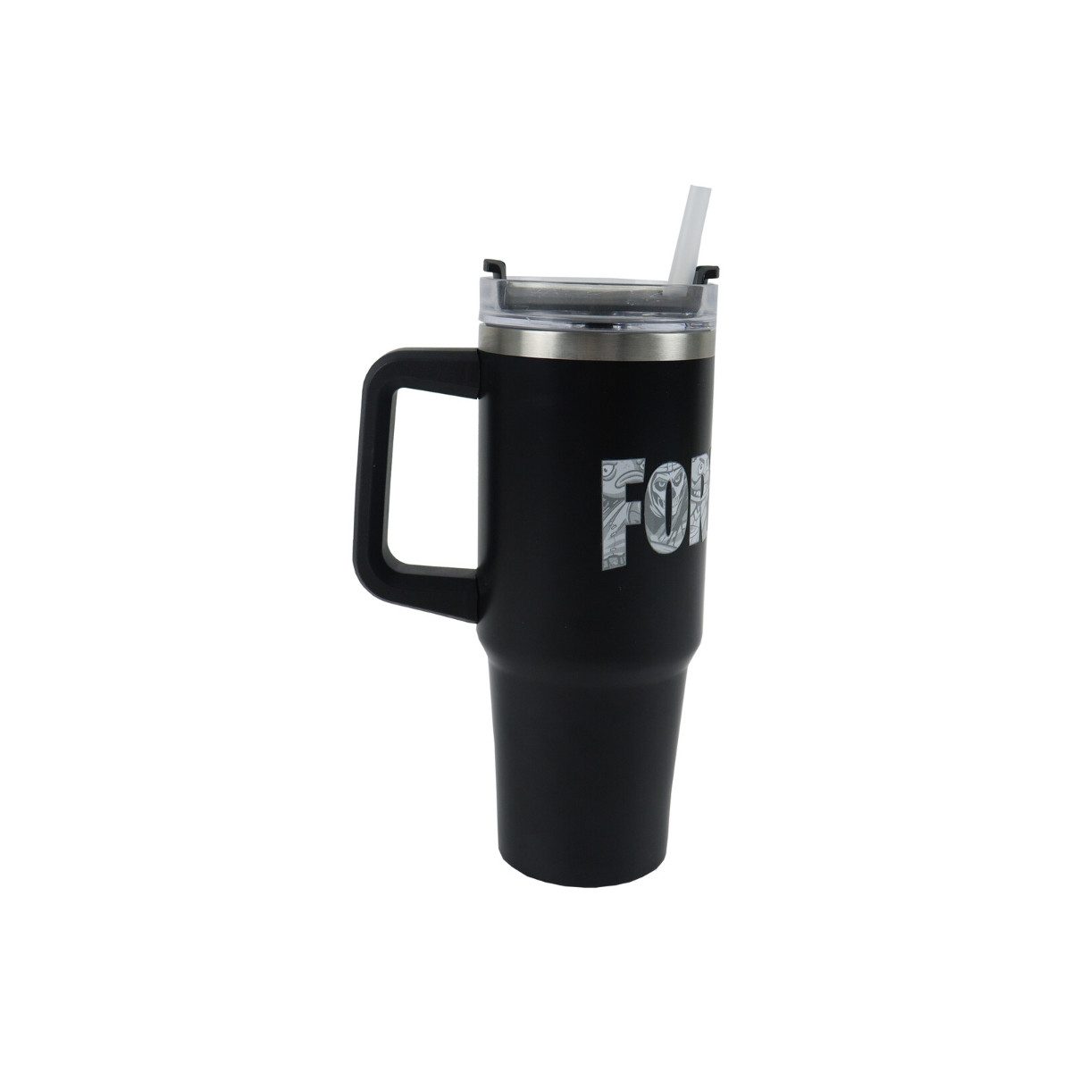 Fortnite Thermobecher To Go Becher 880 ml Doppelwand Thermobecher Edelstahl Trinkbecher, Edelstahl