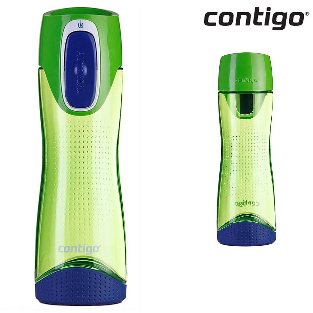 CONTIGO Isolierflasche Contigo Trinkflasche Swish Flasche Fitness citron 500ml - grün Sport 