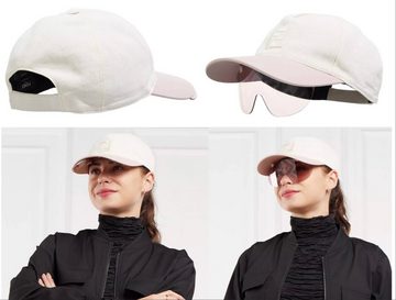 FENDI Baseball Cap FENDI Eyewear EyeCap D-frame Sunglasses FF Leather-Trimmed Baseball-Ca