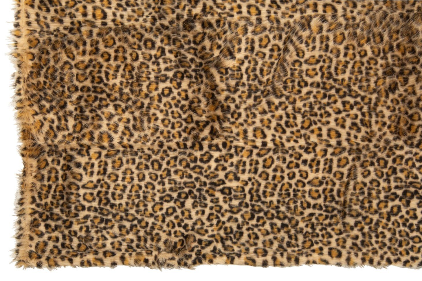 Wohndecke Kuscheldecke Leo mit Leopardenmuster braun beige 130 x 180 cm, MF – Bild 5 von 5