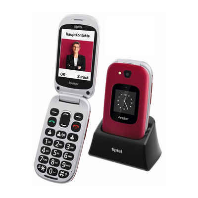 Tiptel Ergophone 6422 Smartphone (7.1 cm/2.8 Zoll, 16 GB Speicherplatz, 0.3 MP MP Kamera, Notruftaste)