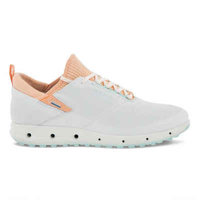 Ecco Ecco Golf Cool Pro White/Peach Damen Golfschuh Herausnehmbare Ortholite® Innensohle für lang anhaltende Polsterung