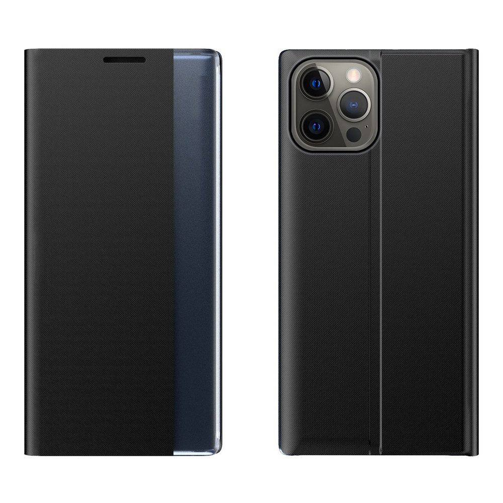Hurtel Flip Case Klapphülle Handytasche Schutzhülle 6,1 Zoll, interaktive Frontblende, Rundumschutz, aufklappbar