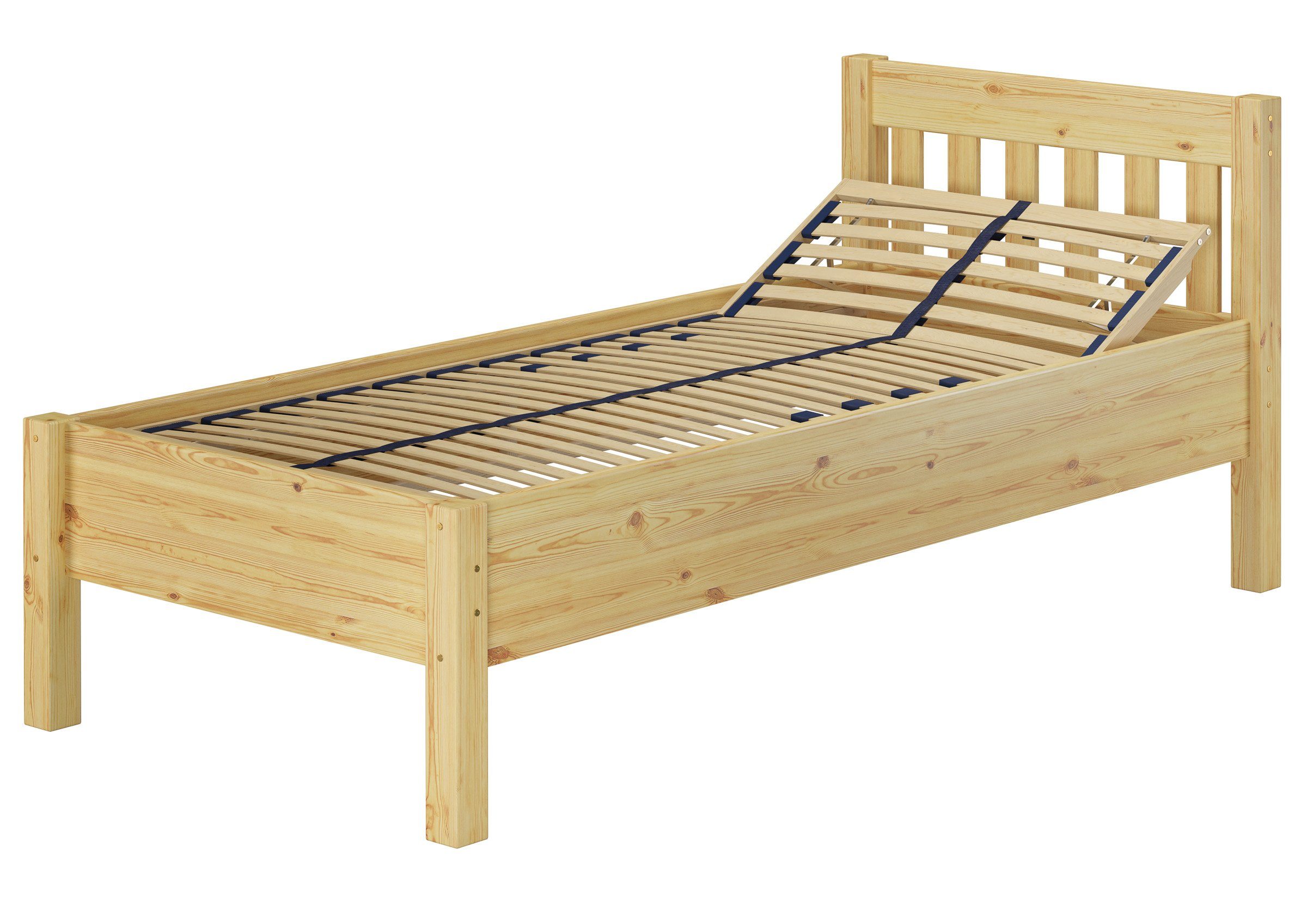 ERST-HOLZ Bett Hohes Massivholzbett Seniorenbett Kiefer günstig online kaufen
