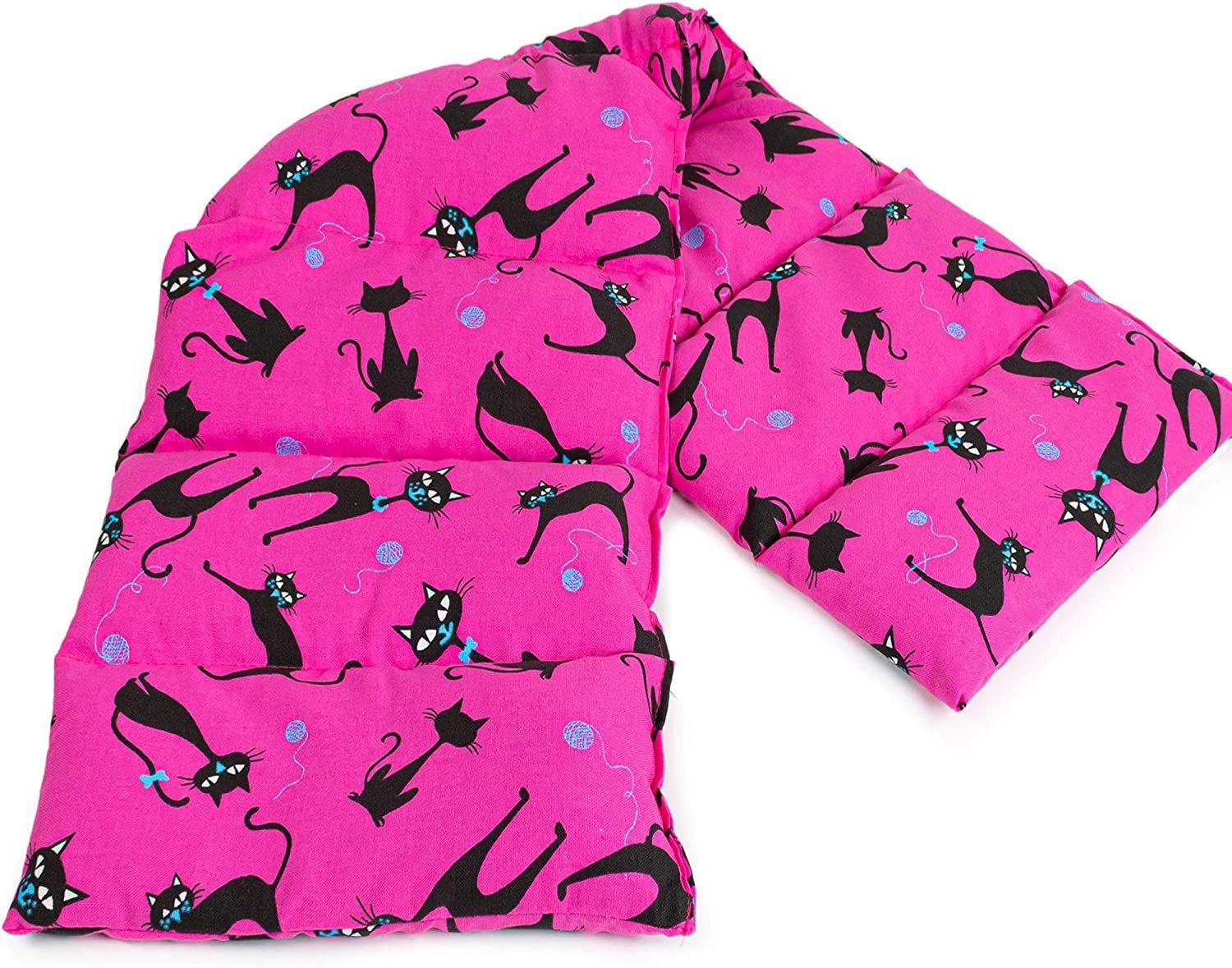 Giraffenland Wärmekissen Rapssamenkissen 75x20cm 8-Kammer - Wärmekissen Kältekissen, Wärme- (Mikrowelle/Backofen) o. Kältekissen (Kühlschrank/Gefriertruhe)
