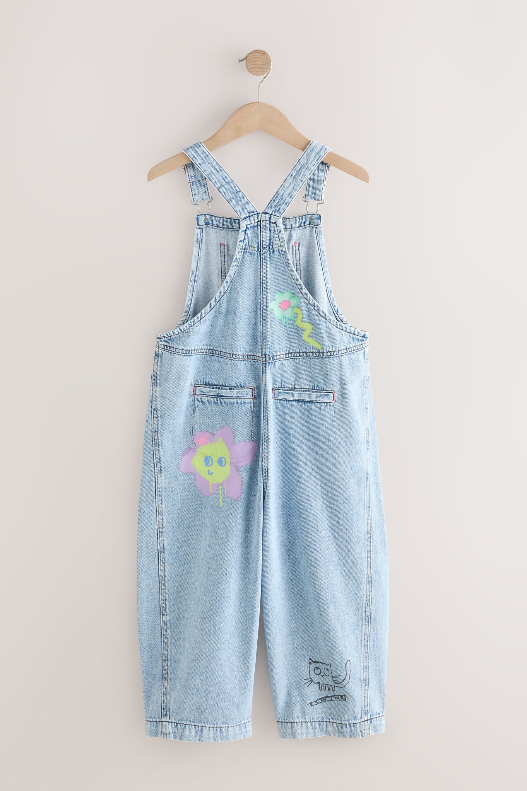 Next Jeanslatzhose Denim-Latzhose (1-tlg)