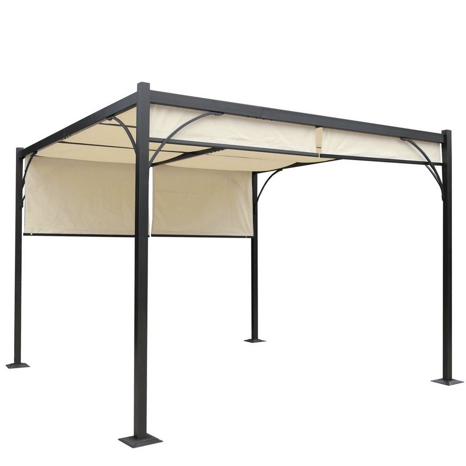 MCW Pergola »Baena«, Mit Schiebedach, stabiler Stand, waschbarer Bezug
