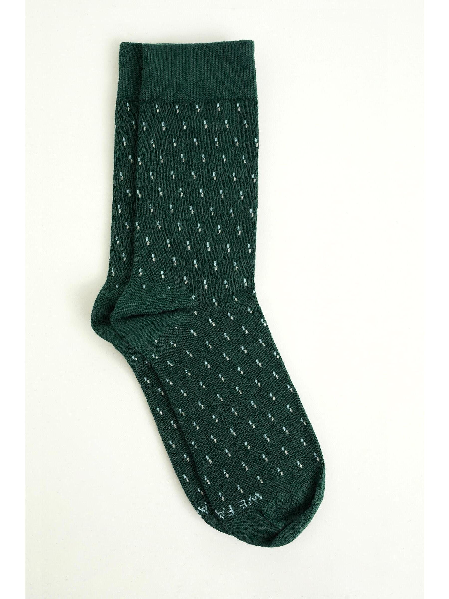 Basicsocken Dunkelgrün Fashion WE (1-Paar)