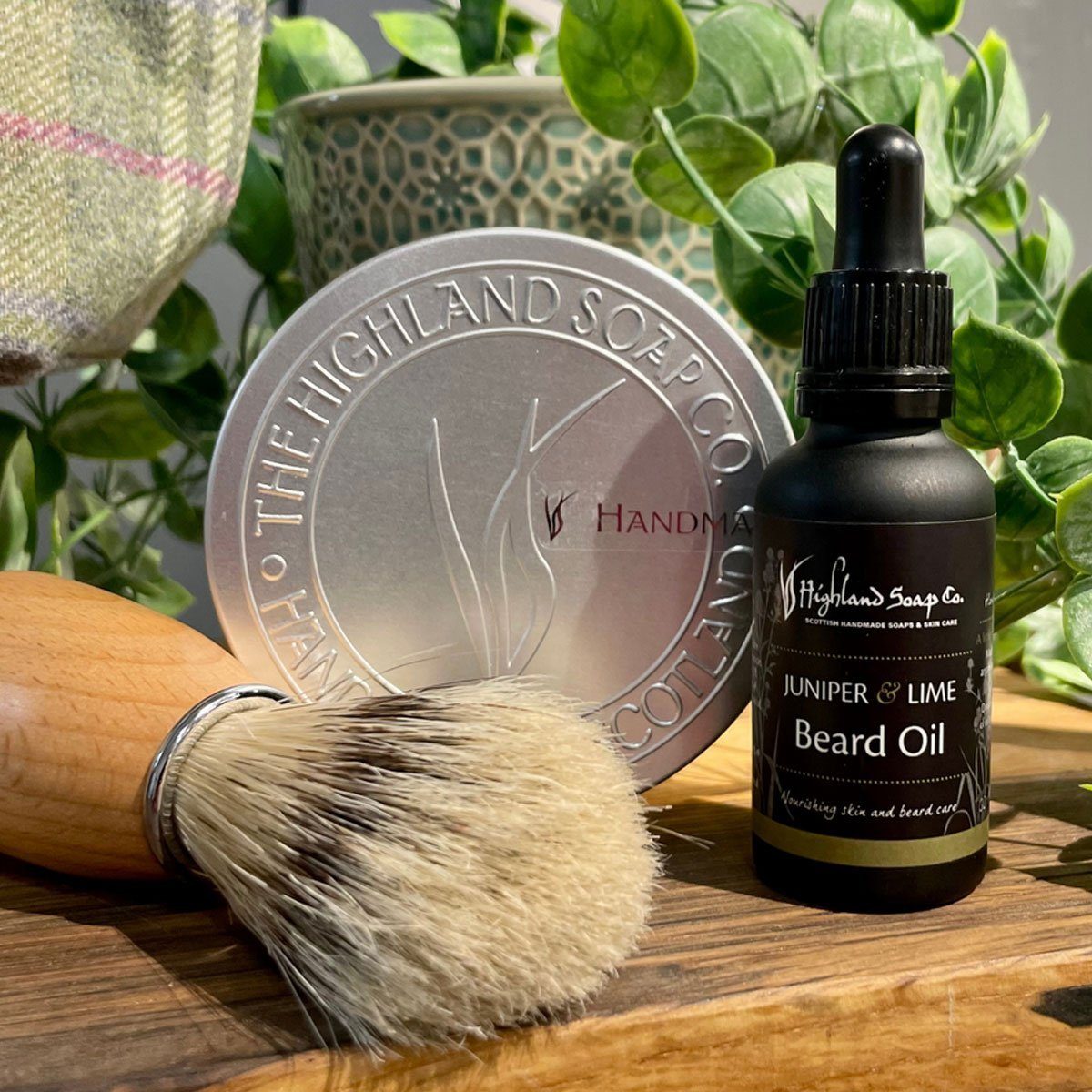 Highland Soaps Co. Bartöl Juniper & Lime; 30 ml