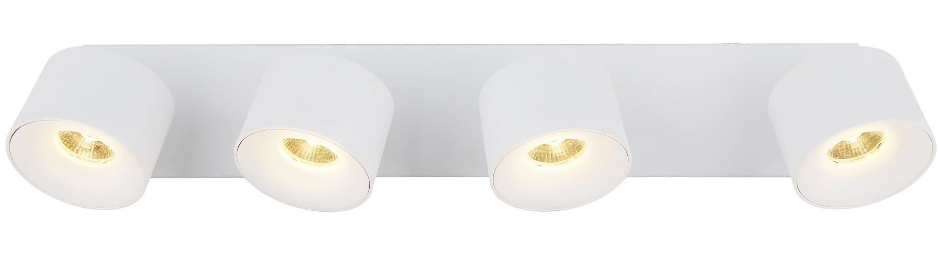 GLOBO LIGHTING LED Deckenstrahler RAE, LED fest integriert, Warmweiß, Deckenspot, Wohnraum, Flur, Arbeitszimmer